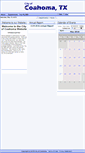 Mobile Screenshot of cityofcoahoma.tx.citygovt.org